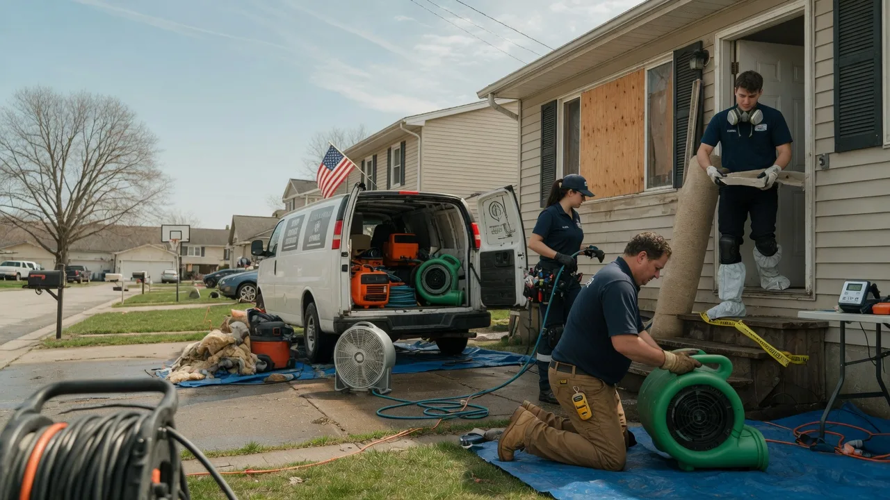 Water Damage Restoration in Milbank, SD near me